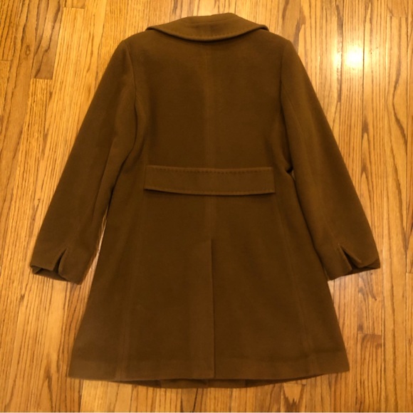 Bernardo Design Brown Wool Pea Coat - Picture 5 of 10